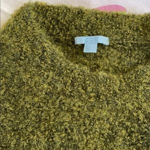 COS mohair blend cropped sweater